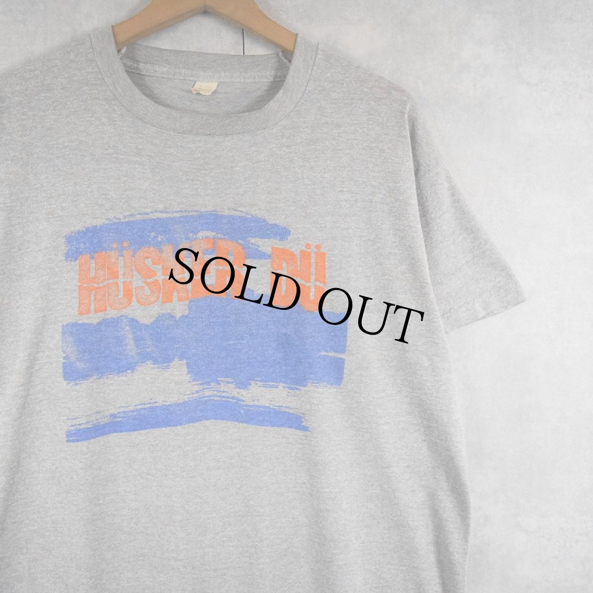 画像1: 80's Husker Du USA製 ロックバンドTシャツ XL (1)