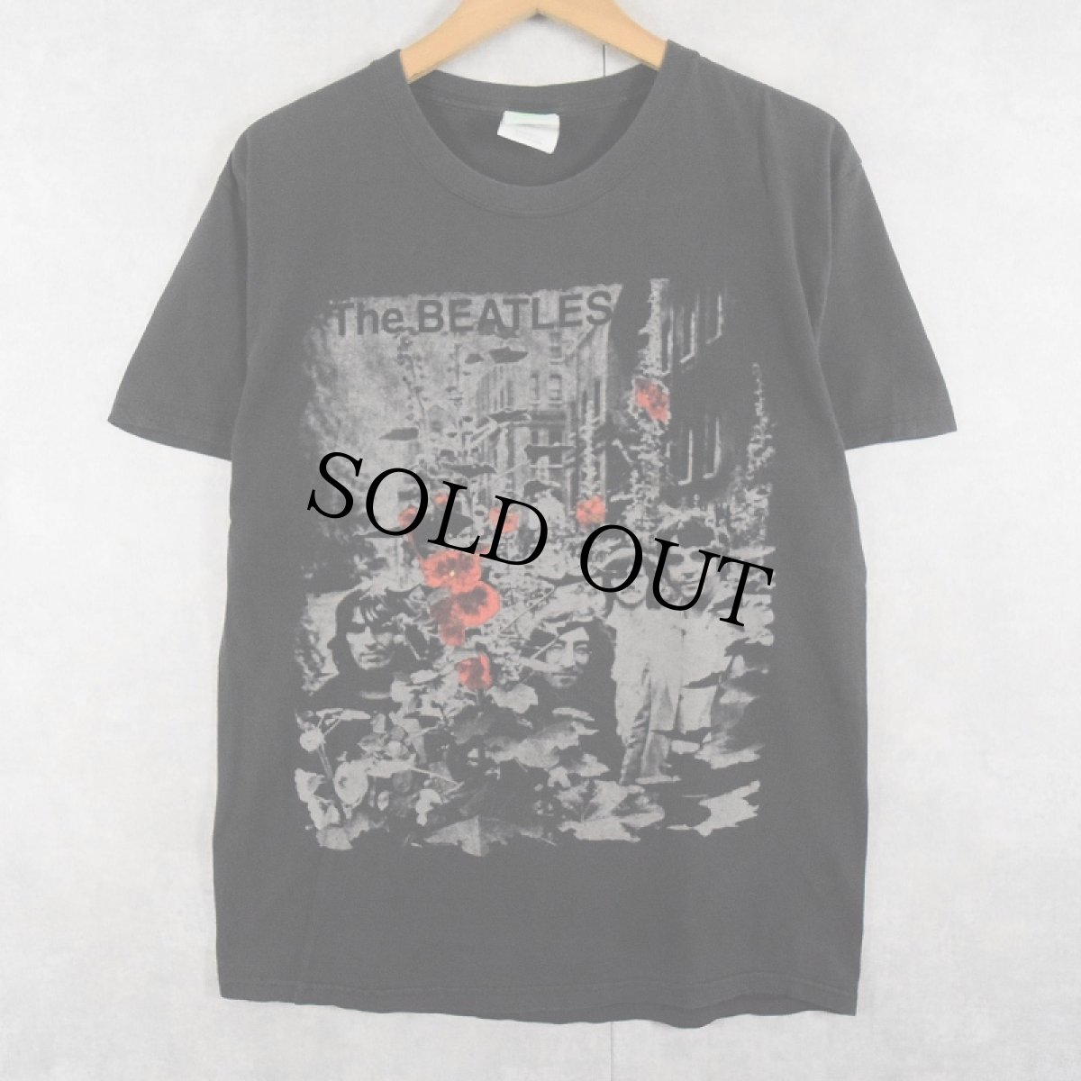 画像1: 2005 THE BEATLES ロックバンドプリントTシャツ M (1)