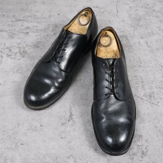 黒 レザー ドレスシューズ　サービスシューズ　vintage ヴィンテージ Other Shoes その他の靴 | 古着屋 Feeet VINTAGE CLOTHING - WEB
