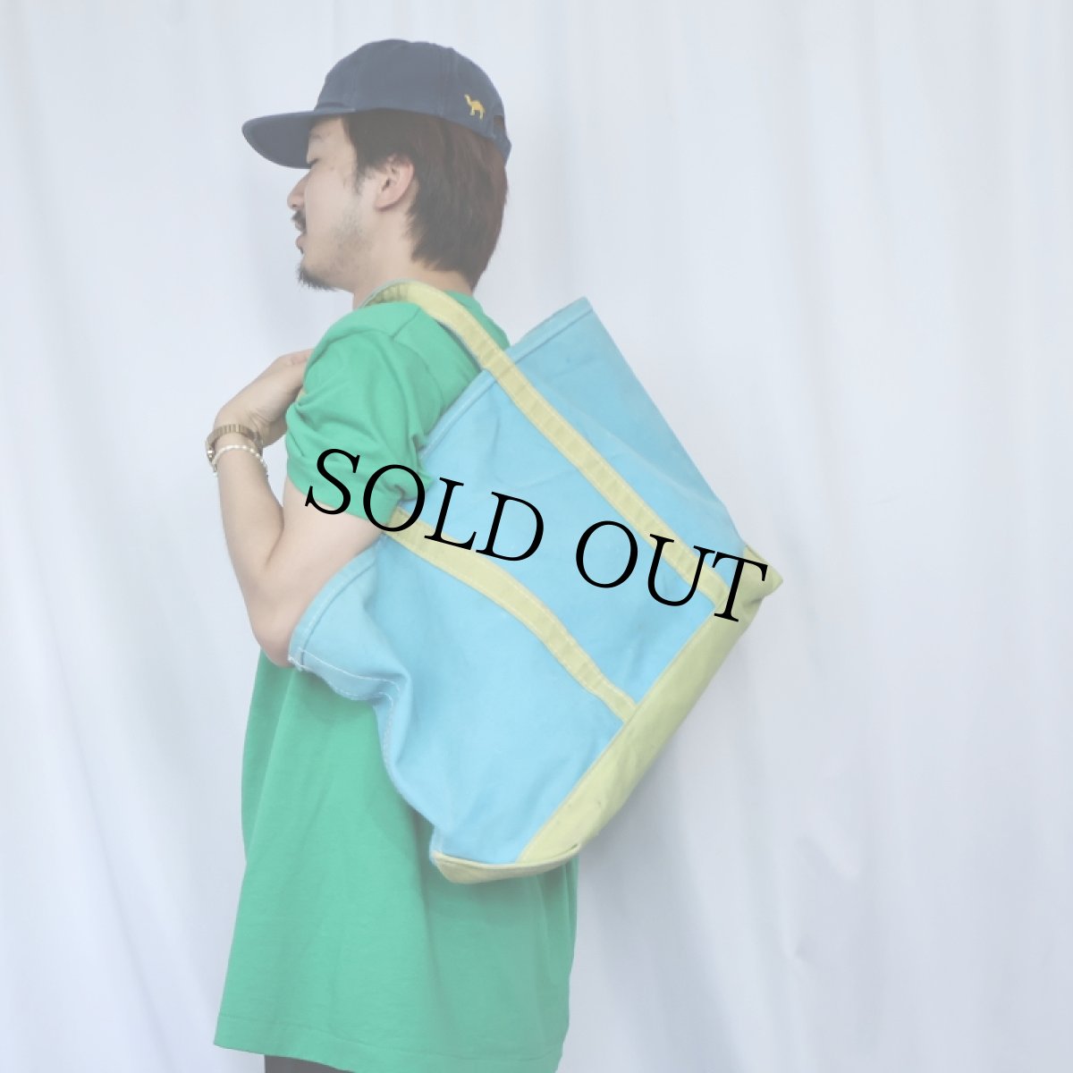 画像2: 90's〜 L.L.Bean USA製 "BOAT AND TOTE" キャンバストートバッグ LARGE (2)