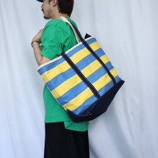 画像2: 90's〜 L.L.Bean USA製 "BOAT AND TOTE" ジップトップ キャンバストートバッグ LARGE (2)