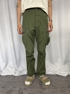 画像3: 60's U.S.ARMY コットンポプリン ジャングルファティーグパンツ 3rd REGULAR SMALL (3)