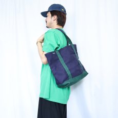 画像2: 90's LANDS' END USA製 キャンバストートバッグ MEDIUM (2)