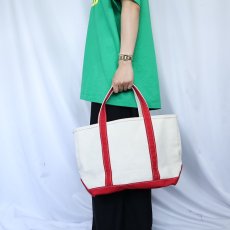 画像2: 90's〜 L.L.Bean USA製 "BOAT AND TOTE" キャンバストートバッグ MEDIUM (2)
