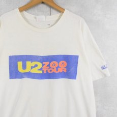画像1: 90's U2 "ZOO TV TOUR" ロックバンドツアーTシャツ XL (1)