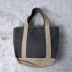 画像1: L.L.Bean "BOAT AND TOTE" ジップトップキャンバストートバッグ SMALL (1)