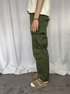 画像4: 60's U.S.ARMY コットンポプリン ジャングルファティーグパンツ 3rd REGULAR SMALL (4)