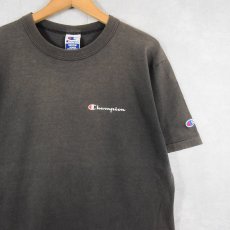 画像1: 90's Champion USA製 ロゴプリントTシャツ M (1)