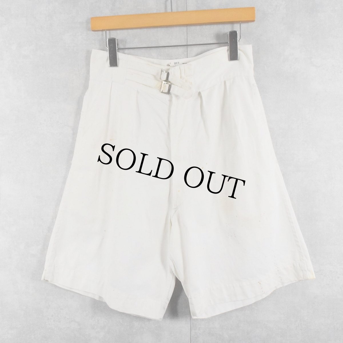 画像1: 40's〜 Royal Navy Gurkha Shorts W27-30 (1)