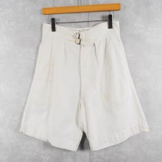 画像1: 40's〜 Royal Navy Gurkha Shorts W27-30 (1)