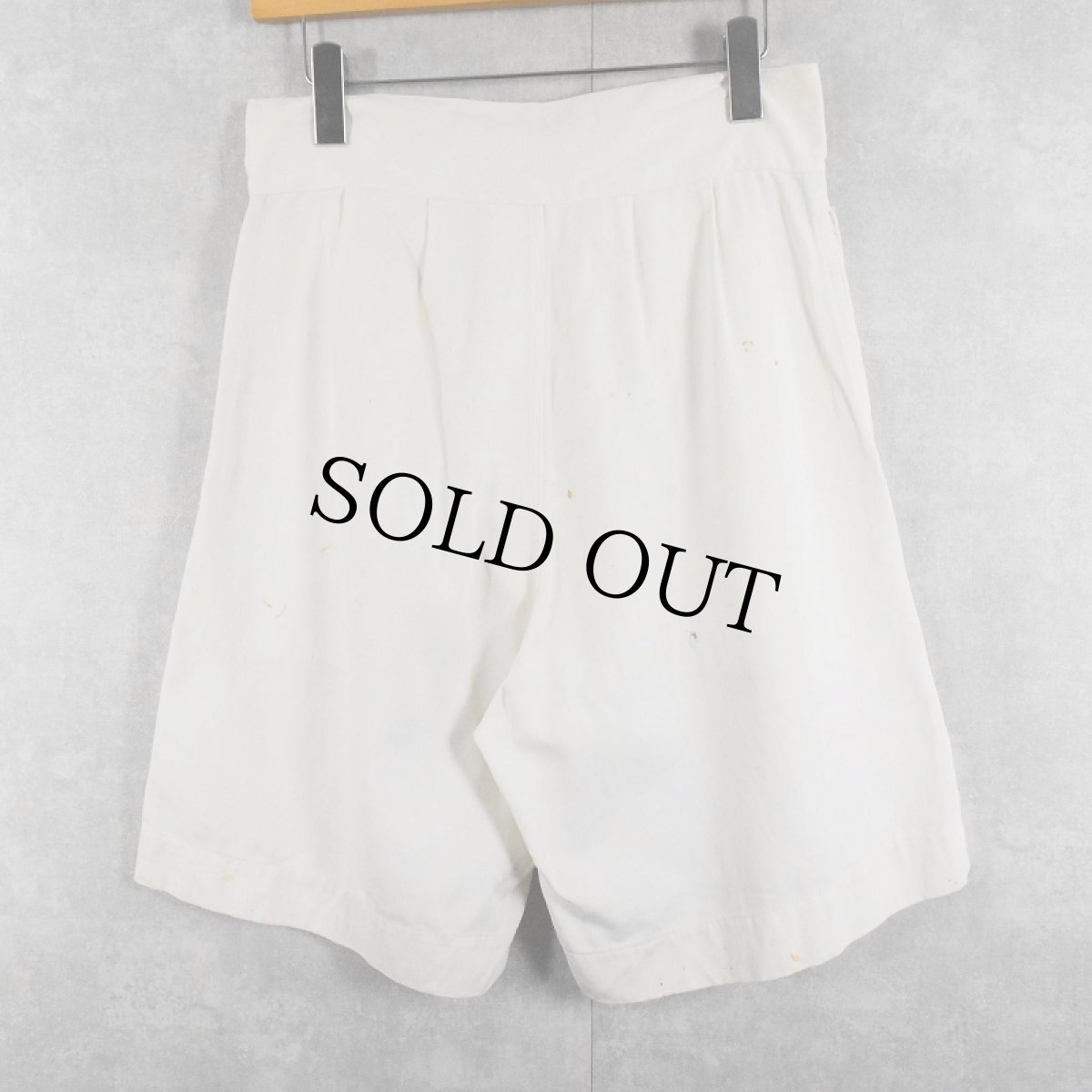 画像2: 40's〜 Royal Navy Gurkha Shorts W27-30 (2)