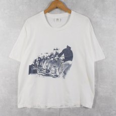 画像1: 90's GAP USA製 "WORLD CLASSIC" プリントTシャツ M (1)