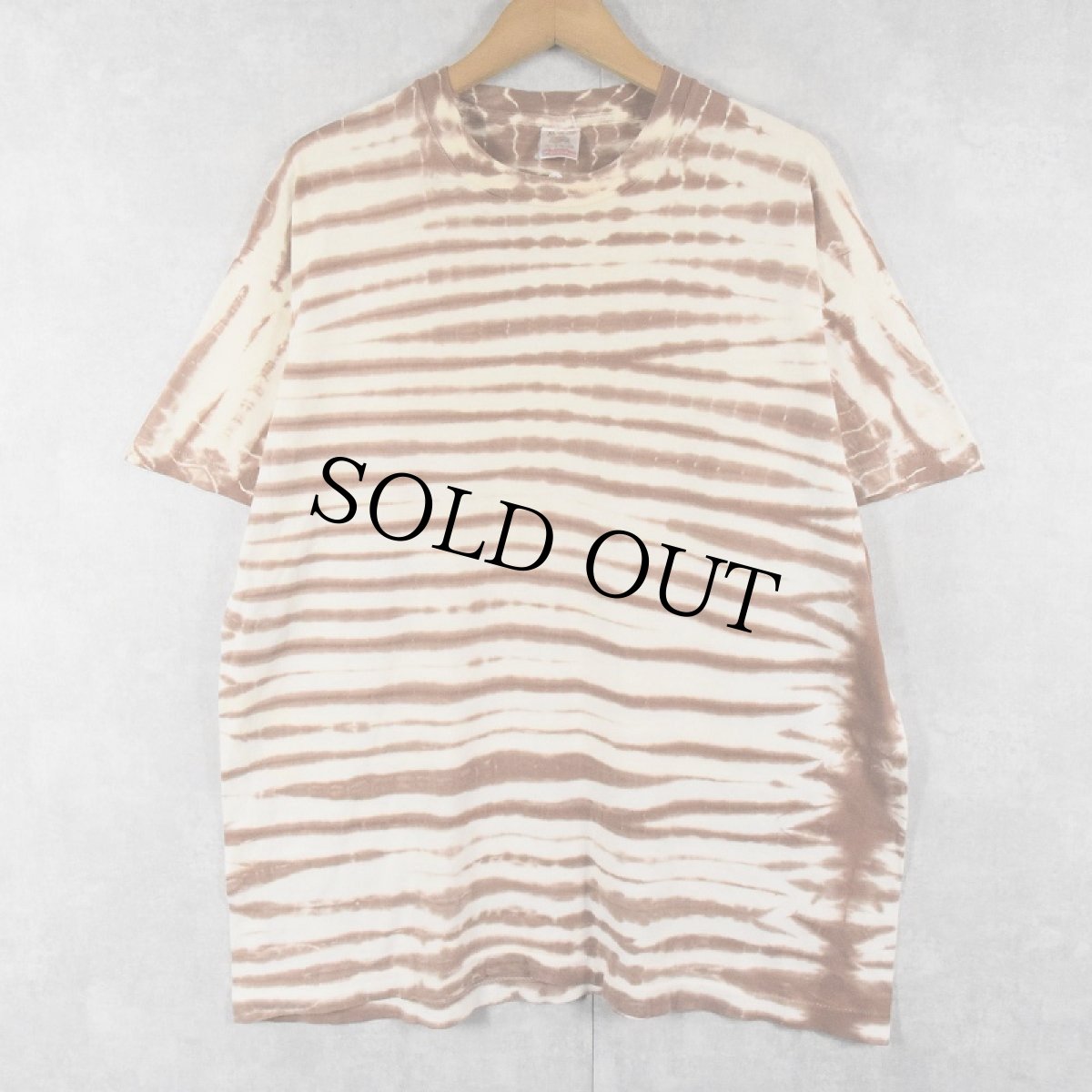 画像2: 90's FRUIT OF THE LOOM USA製 タイダイ染め Tシャツ XL (2)