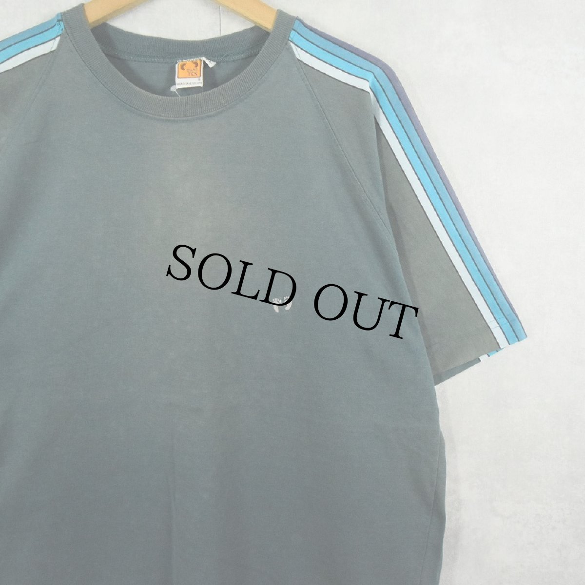 画像1: 90's HANG TEN USA製 ロゴ刺繍 Tシャツ XL (1)