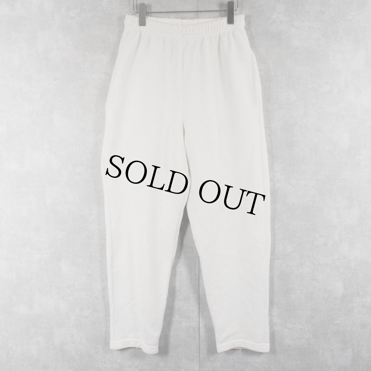 画像2: 90's USA製 パイルスウェットパンツ S/M (2)