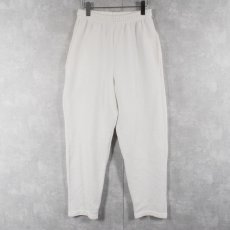 画像2: 90's USA製 パイルスウェットパンツ S/M (2)