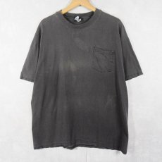 画像2: 2000's "SAND DOLLAR BOTTOM SCRATCHER" スキューバダイビングプリント ポケットTシャツ XL (2)