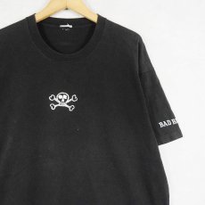 画像2: 90's BILLABONG BAD BILLYS ロゴプリントTシャツ BLACK (2)
