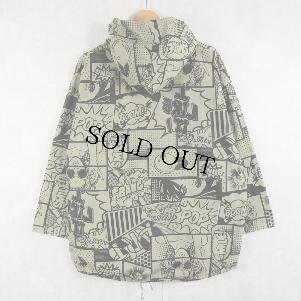 画像2: ITALY製 リキテン風 コットンパーカー (2)