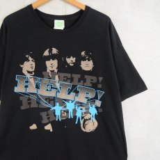 画像1: 2000's THE BEATLES "HELP!" ロックバンドTシャツ BLACK XL (1)