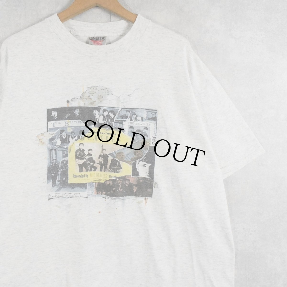 画像1: 90's THE BEATLES "ANTHOLOGY" ロックバンドTシャツ XL (1)