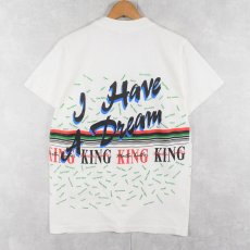 画像2: 90's Martin Luther King, Jr "I Have A Dream" 偉人プリントTシャツ L (2)
