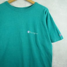 画像1: 80's Champion トリコタグ USA製 ロゴプリントTシャツ L (1)