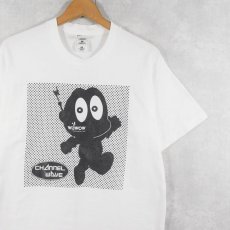 画像1: WOWOW "CHANNEL WAVE" 放送局 キャラクタープリントTシャツ M (1)