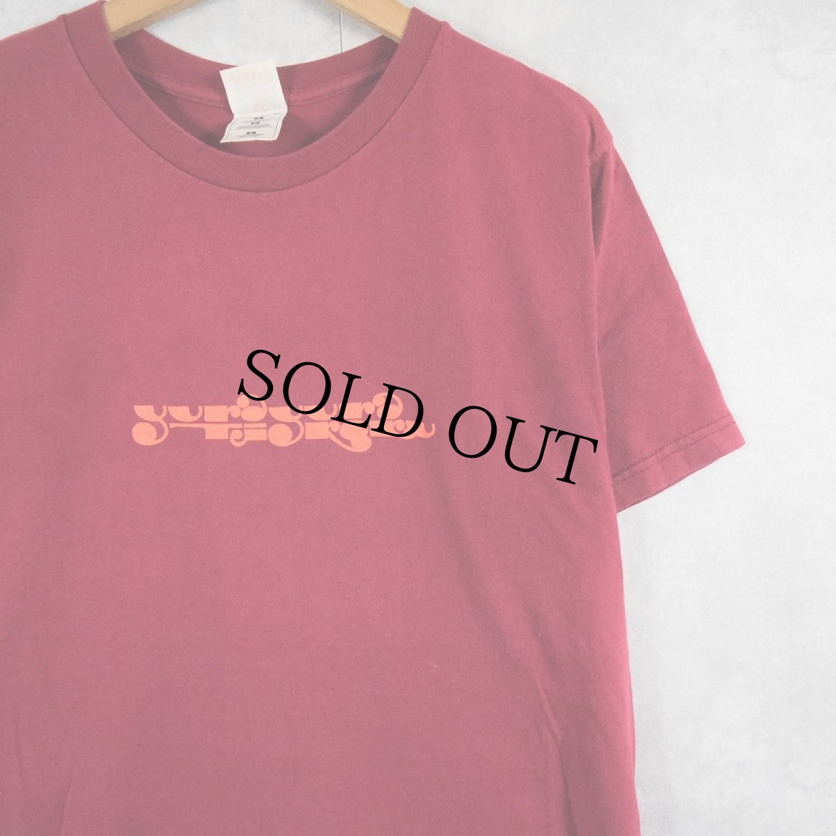 画像1: ゆらゆら帝国 サイケデリック・ロック・バンド プリントTシャツ M (1)
