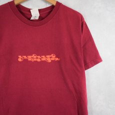 画像1: ゆらゆら帝国 サイケデリック・ロック・バンド プリントTシャツ M (1)