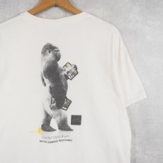 画像1: CORNING Gorilla Glass 3 "Tough evolved" 企業プリントTシャツ L (1)