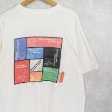 画像1: BIC "do you speak BIC?" 文房具メーカー プリントTシャツ (1)