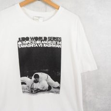画像1: "JUDO WORLD SERIES OLYMPIC '84" 柔道 フォトプリントTシャツ XL (1)