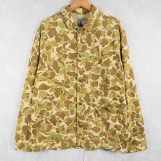 画像1: GAP ダックハンターカモ柄 コットンカバーオール M (1)