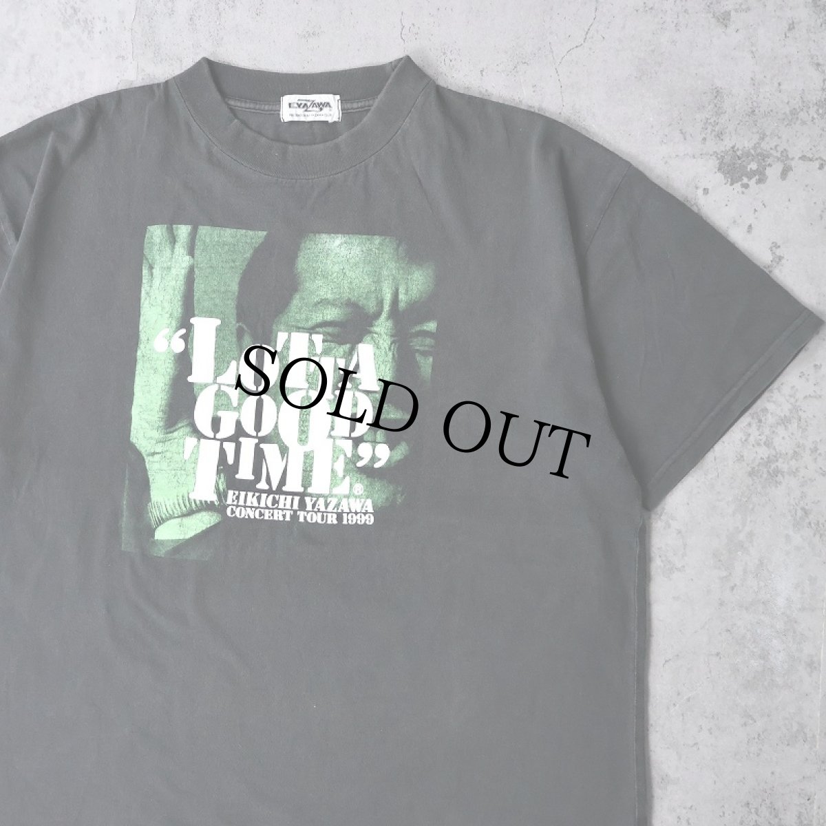 画像1: 1999 矢沢永吉 "LOTTA GOOD TIME" ロックミュージシャンツアーTシャツ (1)