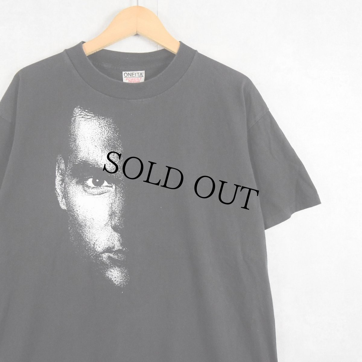 画像1: 90's Marshall Sylver 催眠術師プリントTシャツ BLACK L (1)