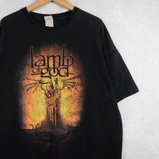 画像1: 2000's lamb of god ヘヴィメタルバンドTシャツ BLACK 2XL (1)