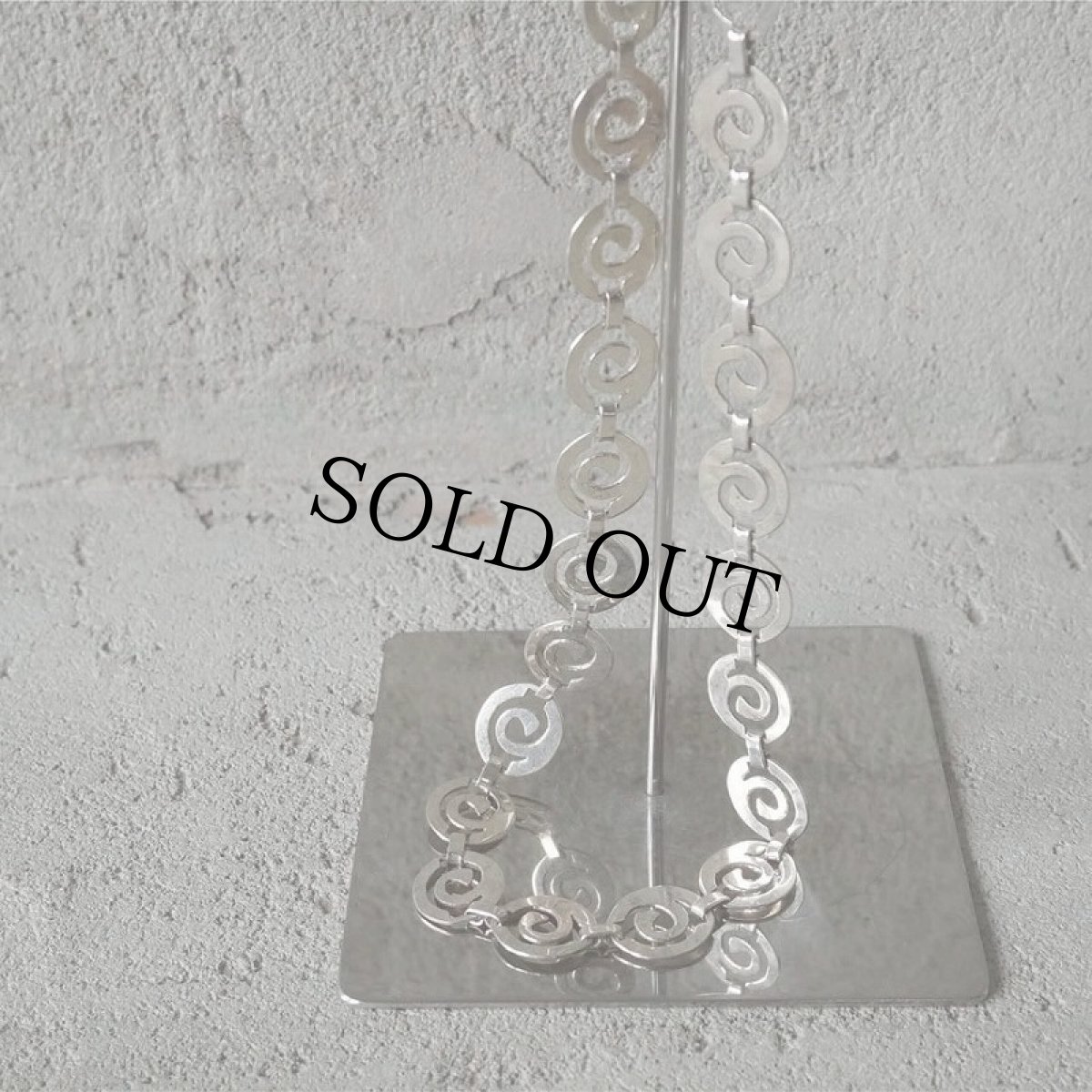 画像2: 925 Silver Necklace "Swirl" (2)