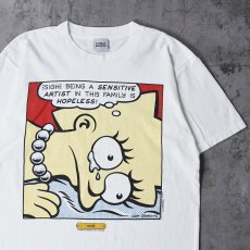 画像1: 90's STANLEY DESANTIS USA製 "THE SIMPSONS" リキテン風 キャラクタープリントTシャツ M (1)