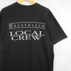 画像2: 90's KENNY G USA製 サックスプレーヤー プリントTシャツ BLACK XL (2)