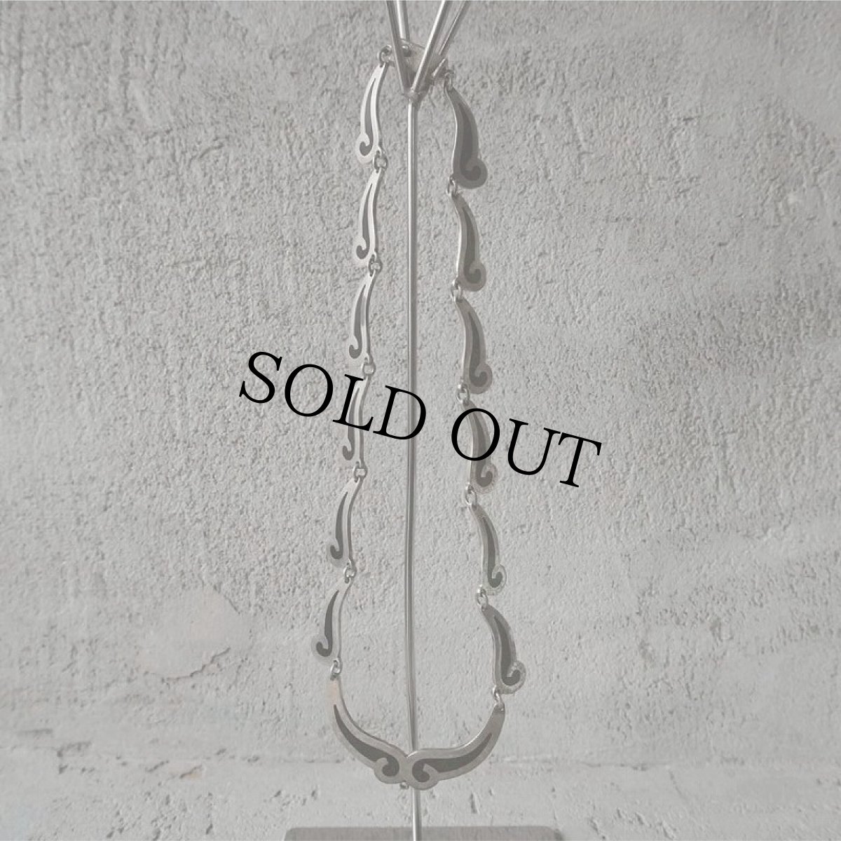 画像2: Onyx Silver Necklace (2)