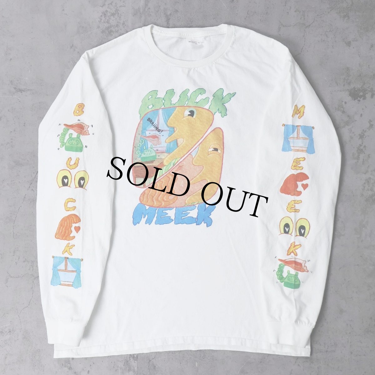 画像1: Buck Meek ミュージシャンプリントロンT (1)