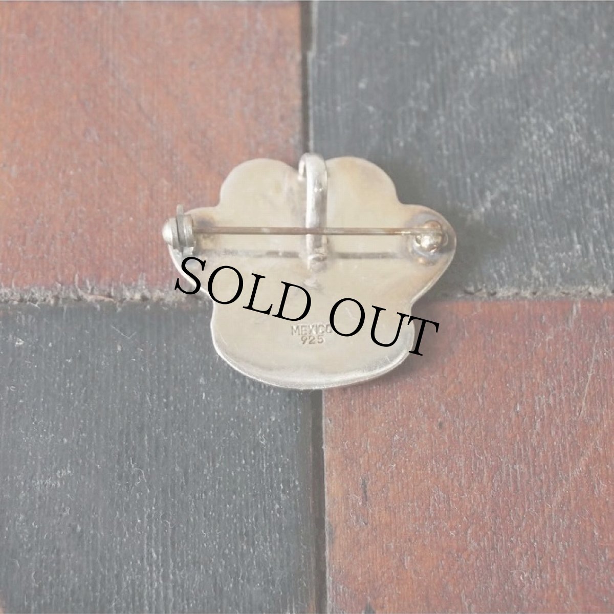 画像2: MEXICO Silver Broach "Paws" (2)