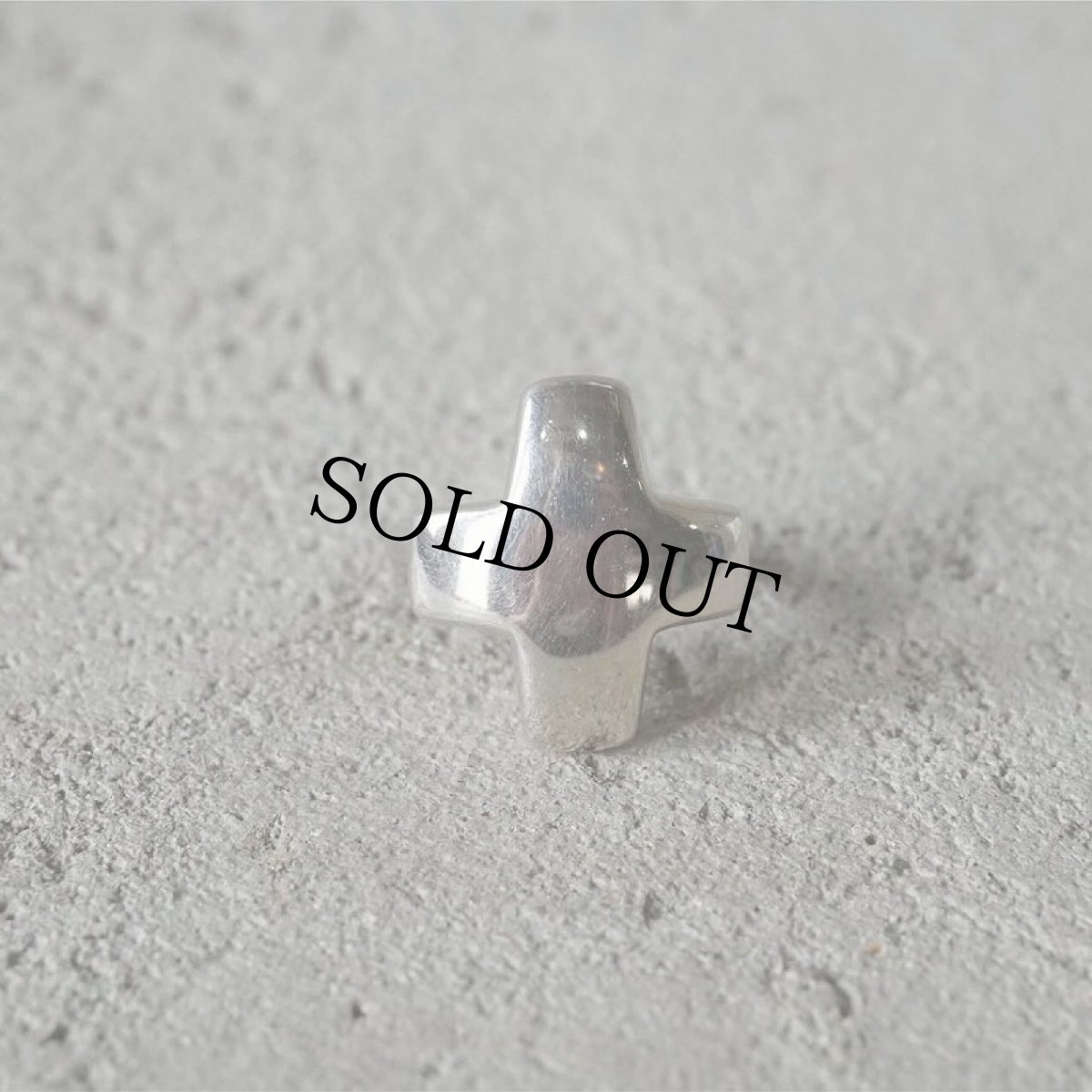 画像2: MEXICO Silver Ring "Cross" (2)