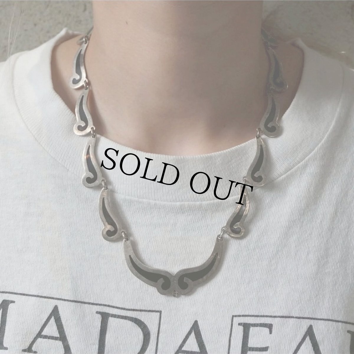 画像3: Onyx Silver Necklace (3)