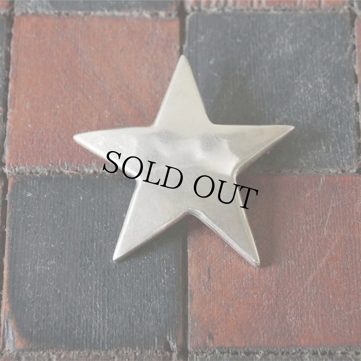 画像1: MEXICO Silver Broach "Star" (1)