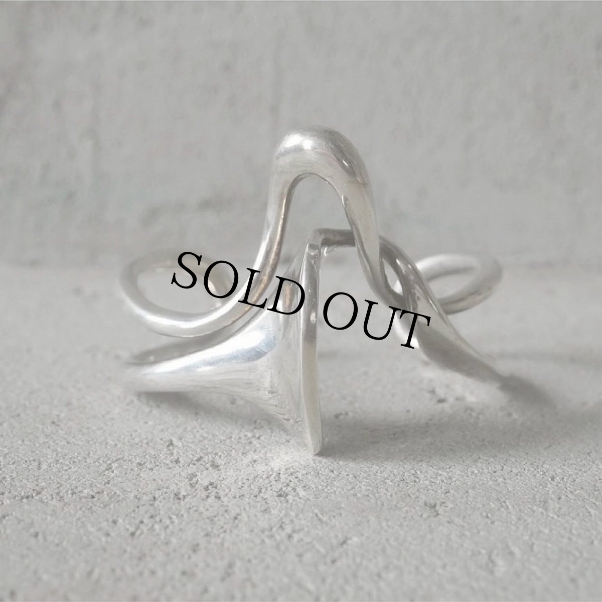 画像1: STERLING Silver Bangle (1)