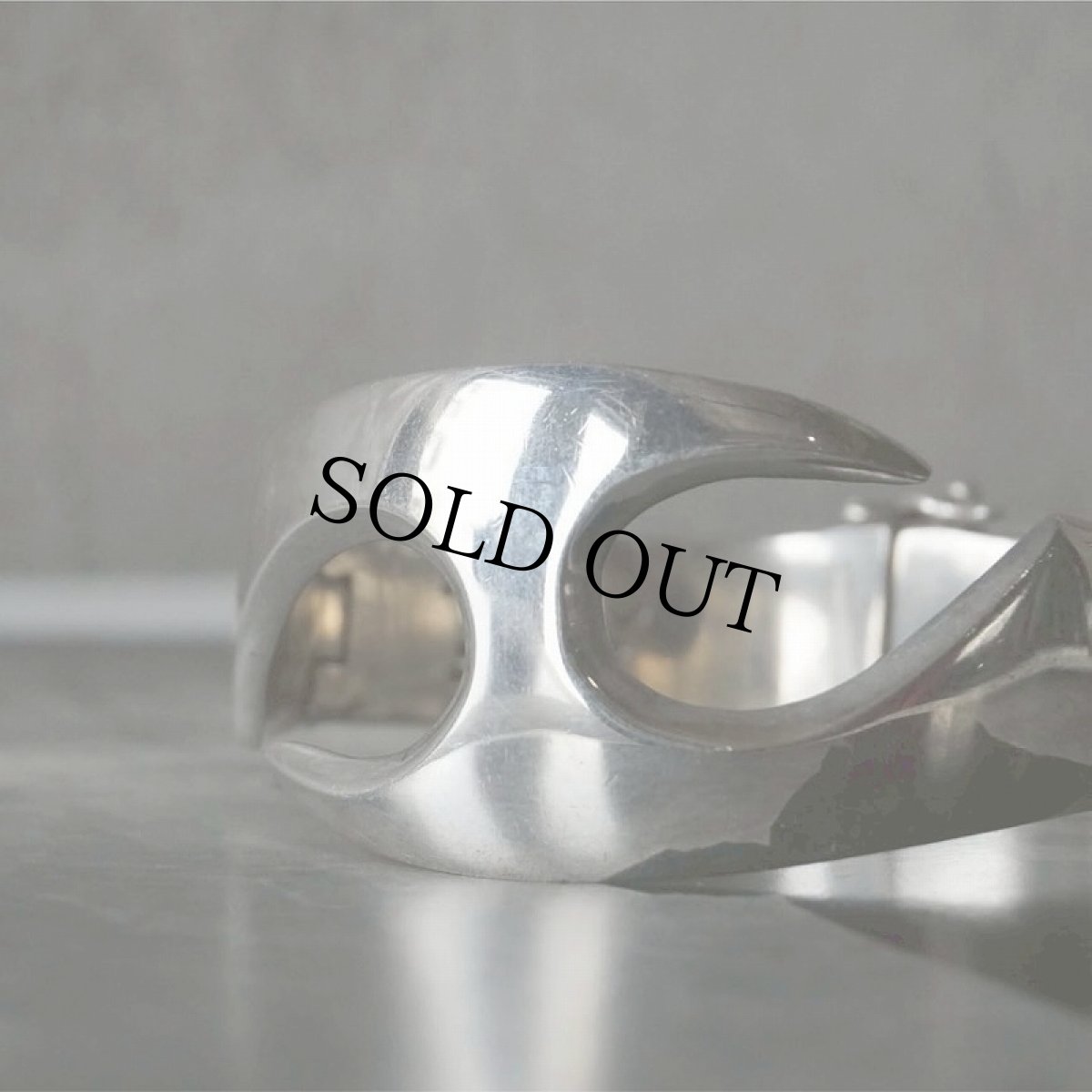 画像1: MEXICO Silver Bangle by "Sigi Pineda" (1)