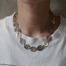 画像3: 925 Silver Necklace "Swirl" (3)