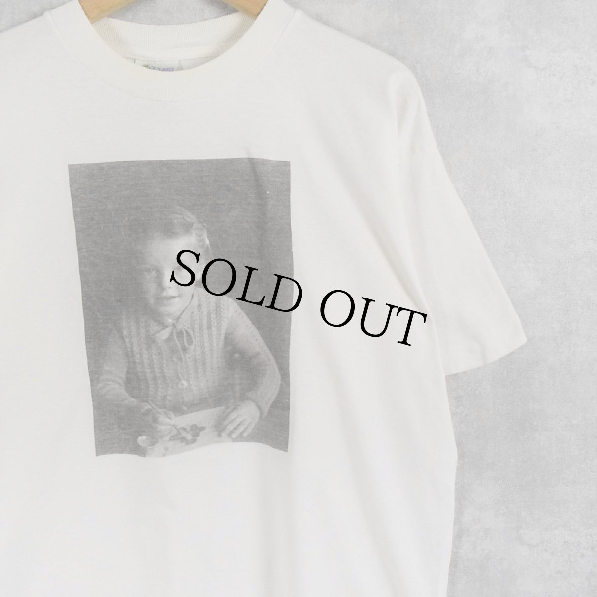 画像1: 90's メモリアルフォトプリントTシャツ L (1)